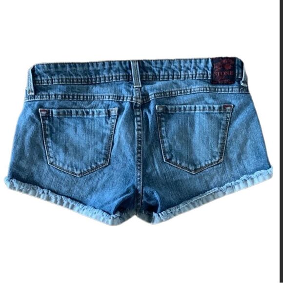 Stone Love Denim Jean Shorts – Size 5 (Juniors) - Picture 3 of 5